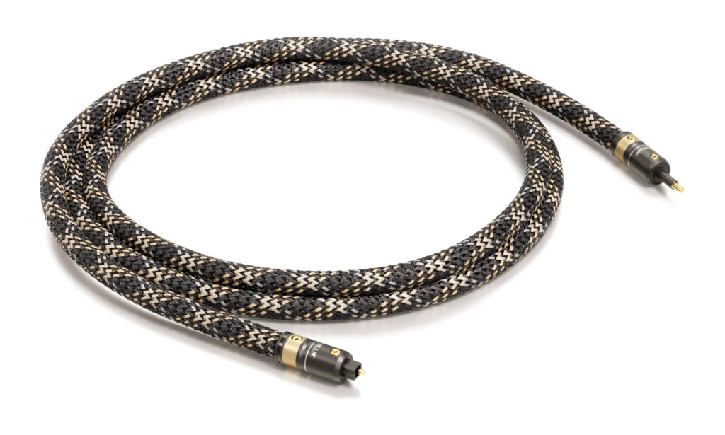 The H-Flex Odt-Mini Toslink cable from VIABLUE™ is a high-quality and flexible cable that is specially designed for use in the audio and video industry.