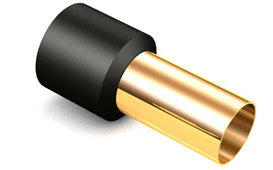 Die OFC Aderendhülsen 50.0 mm² von VIABLUE™ bestehen aus sauerstofffreiem Kupfer (OFC) und bieten eine ausgezeichnete Leitfähigkeit für eine klare Signalübertragung.