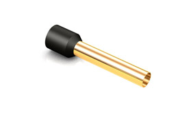 Die OFC Aderendhülsen 6.0 mm² von VIABLUE™ bestehen aus sauerstofffreiem Kupfer (OFC) und verfügen über eine vergoldete Oberfläche, die für eine exzellente Signalübertragung sorgt.