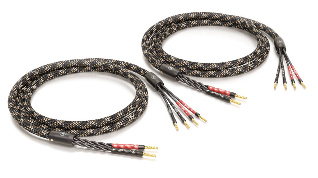Das SC-4 Silver Bi-Wire-Lautsprecherkabel von VIABLUE™ ist ein hochwertiges Kabel für anspruchsvolle Hi-Fi-Anwendungen.