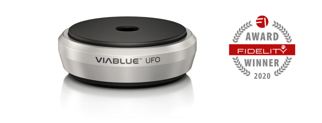 Die UFO XL Absorber von VIABLUE™ sind hochwertige Akustikdämpfer in einer eleganten, zylinderförmigen Form.