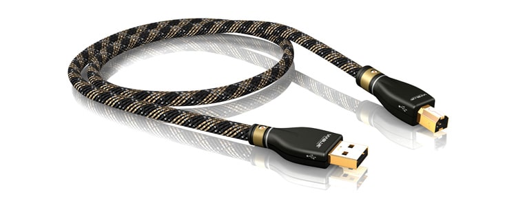 The KR-2 Silver USB Cable A/B by VIABLUE™ is an excellent audio cable optimized for digital audio transmission.