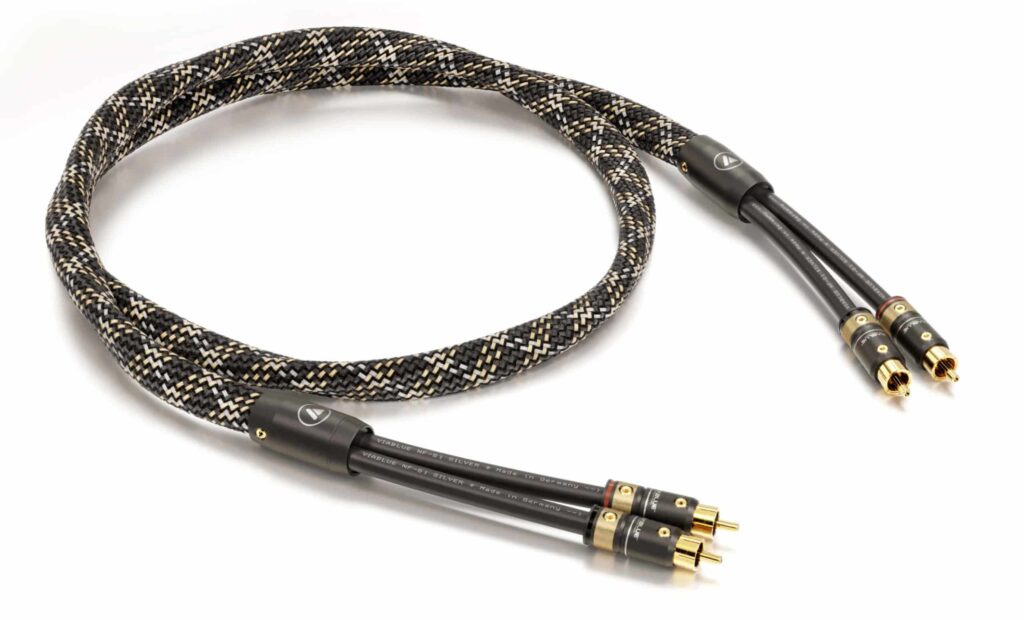 VIABLUE™ NF-S1 T6S Cinch Twist - Hochwertiges Cinch-Kabel für exzellente Audioübertragung. Genießen Sie unverfälschte Klangqualität und zuverlässige Signalstabilität mit diesem erstklassigen Cinch Twist-Kabel.